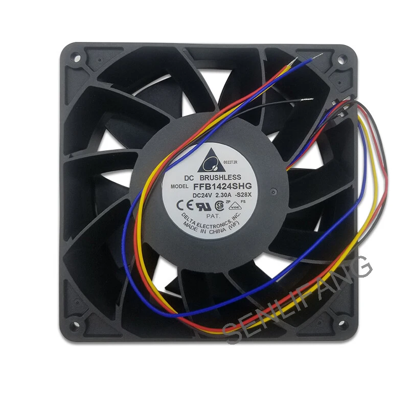 

Вентиляторы охлаждения Delta FFB1424SHG DC 24V 2.3A для промышленных ПК, серверов и инверторов