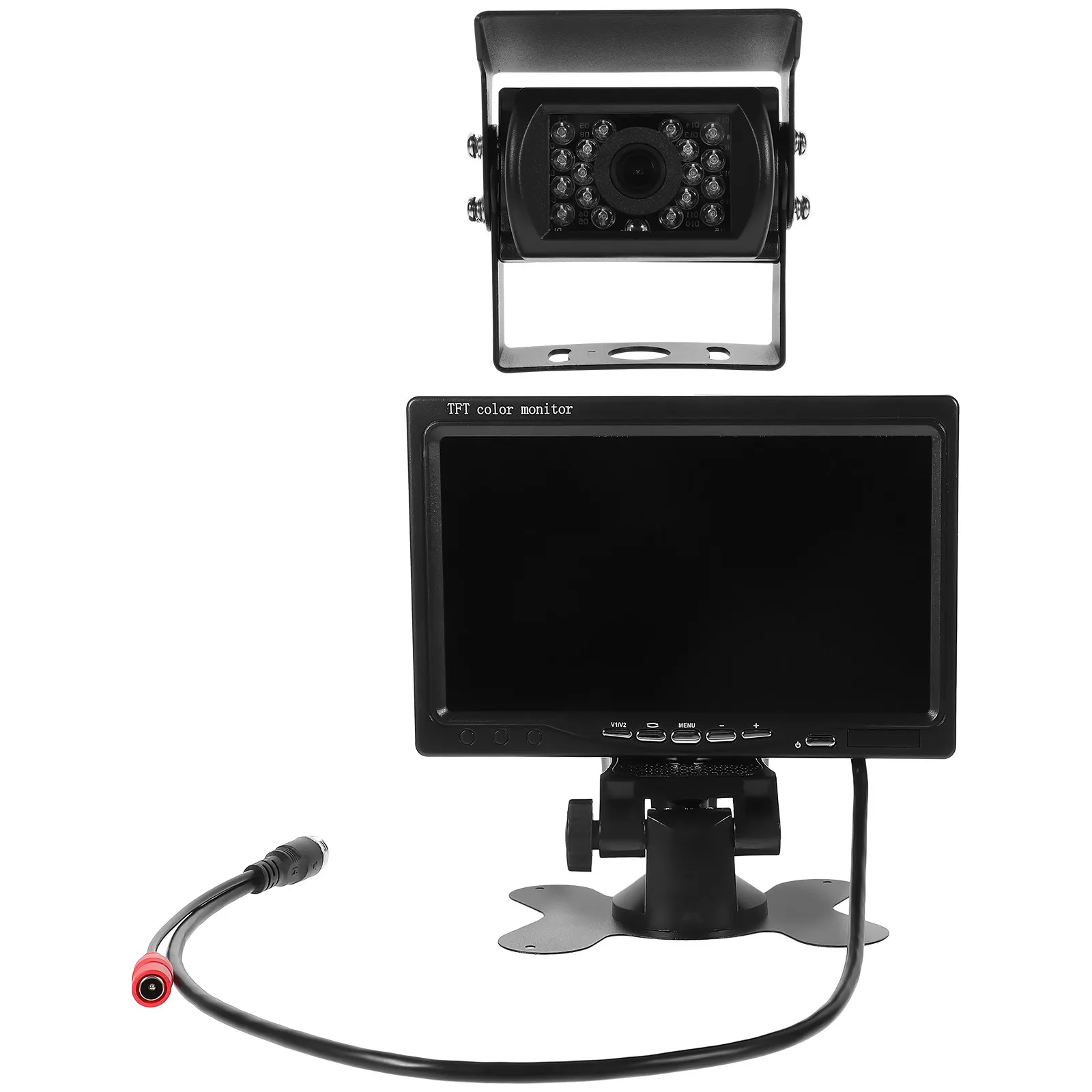 

1Set Reversing Camera Monitor Large Screen Clear Display Backup Car Rear View Reverse Camera Display Parking Monitor for Suv Van
