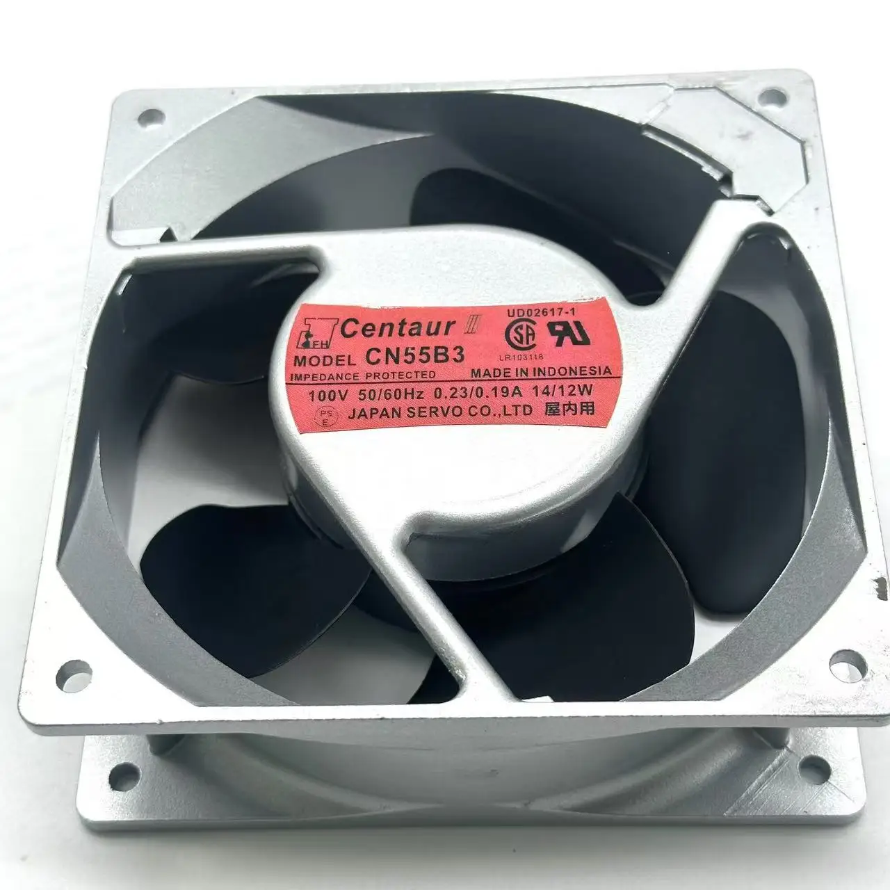 

Japan Servo CN55B3 AC 100V 0.23A 120x120x38mm Server Cooling Fan