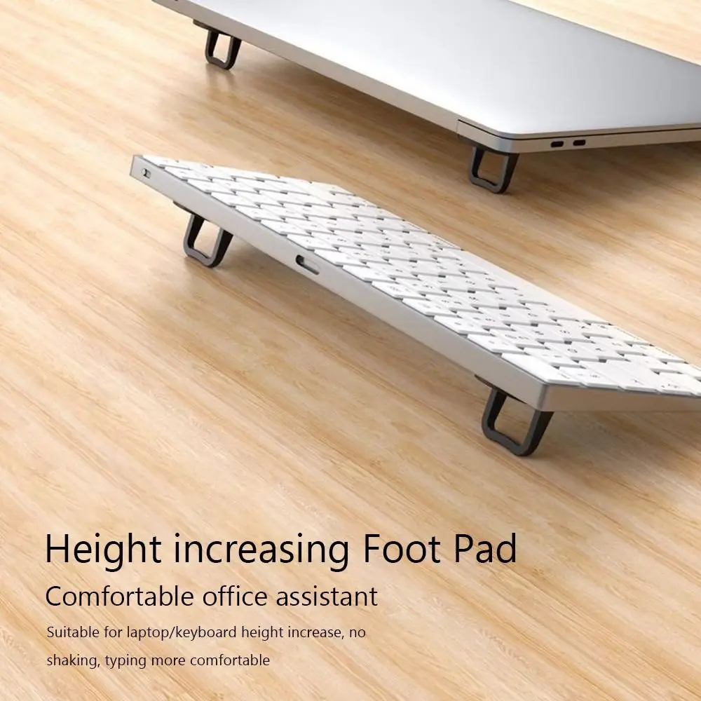 Universal Plastic Foldable Laptop Stand Foldable Invisible Notebook Bracket Portable Adjustable Riser Laptop Stand For Tablets
