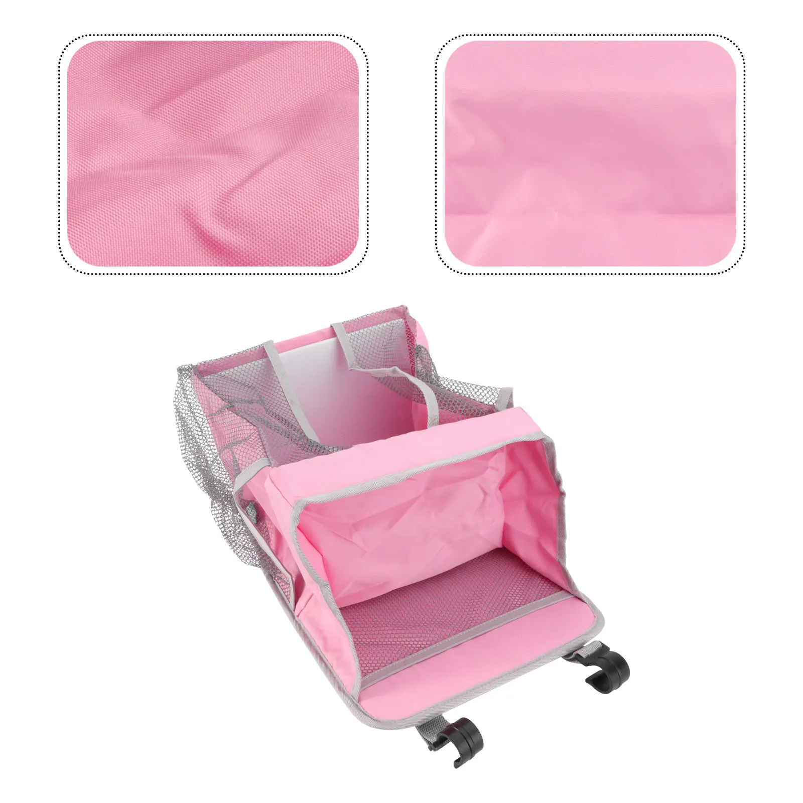 Crib Hanging Storage Bag Thickened Breathable Organizer for Diapers Clothes Books Snacks Nursery Bedside Stroller Headboard