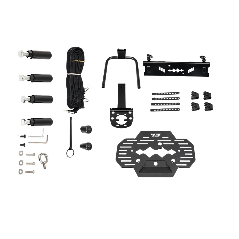 Auto Tailgate Tire Expand Bracket Fit for BYD Leopard 5 Modified  Car Spare Tire Rear Hanging Bicycle Rack Car Upgrade Parts