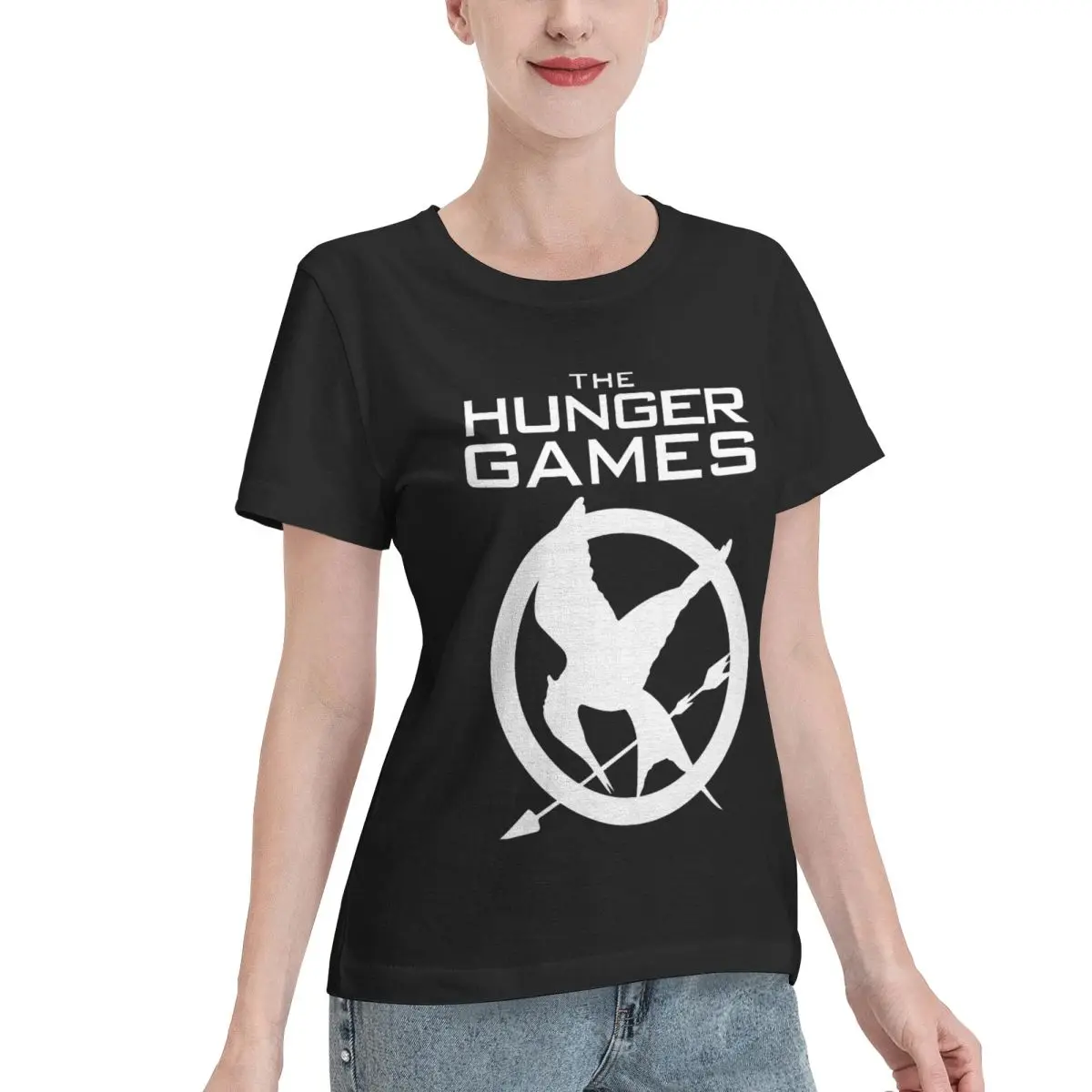 Excellent Craftsmanship Hunger Games Merch Hunger Games Women's T-shirt Trendy Everyday Tee