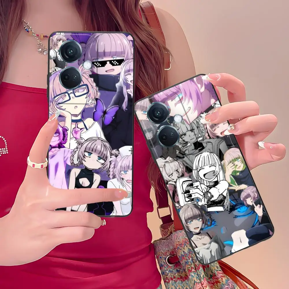 

Call Night Nazuna Phone Case for OPPO Reno 14 13 12 11 10 9 8 7 6 5 F T Pro 5G Soft TPU Shockproof Cover