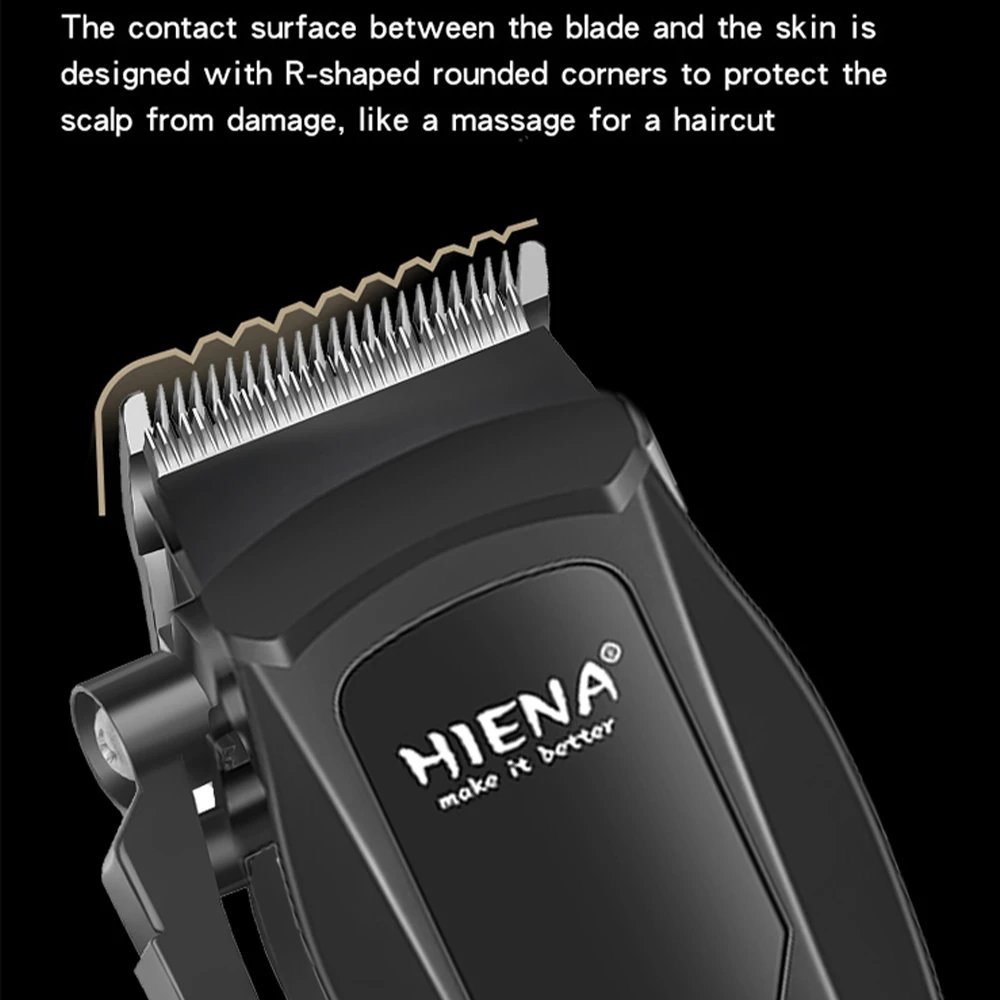 Barber Professional Cordless Trimmer hair clipper for men hair machine cutting electric barber full metal professional hair