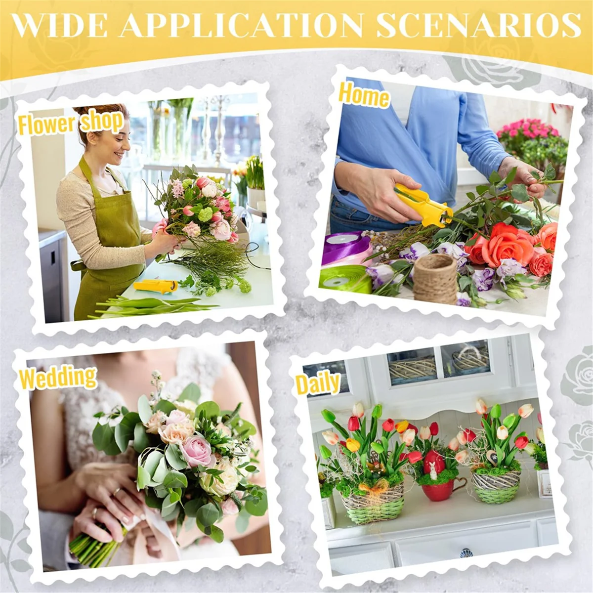 AA98 2個入り バラの棘取りツール 薔薇の葉取りツール 花のクリーナー カッター 家庭用