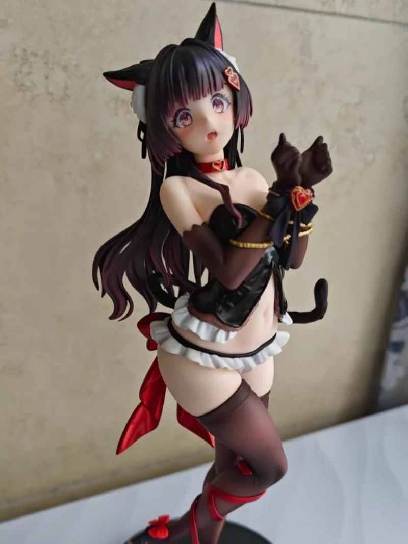 Oryginalna autentyczna figurka Siki Anim 'Bound Cat - Rufina' - stylowa kolekcja anime (dla serio nastawionych miłośników zabawek artystycznych)