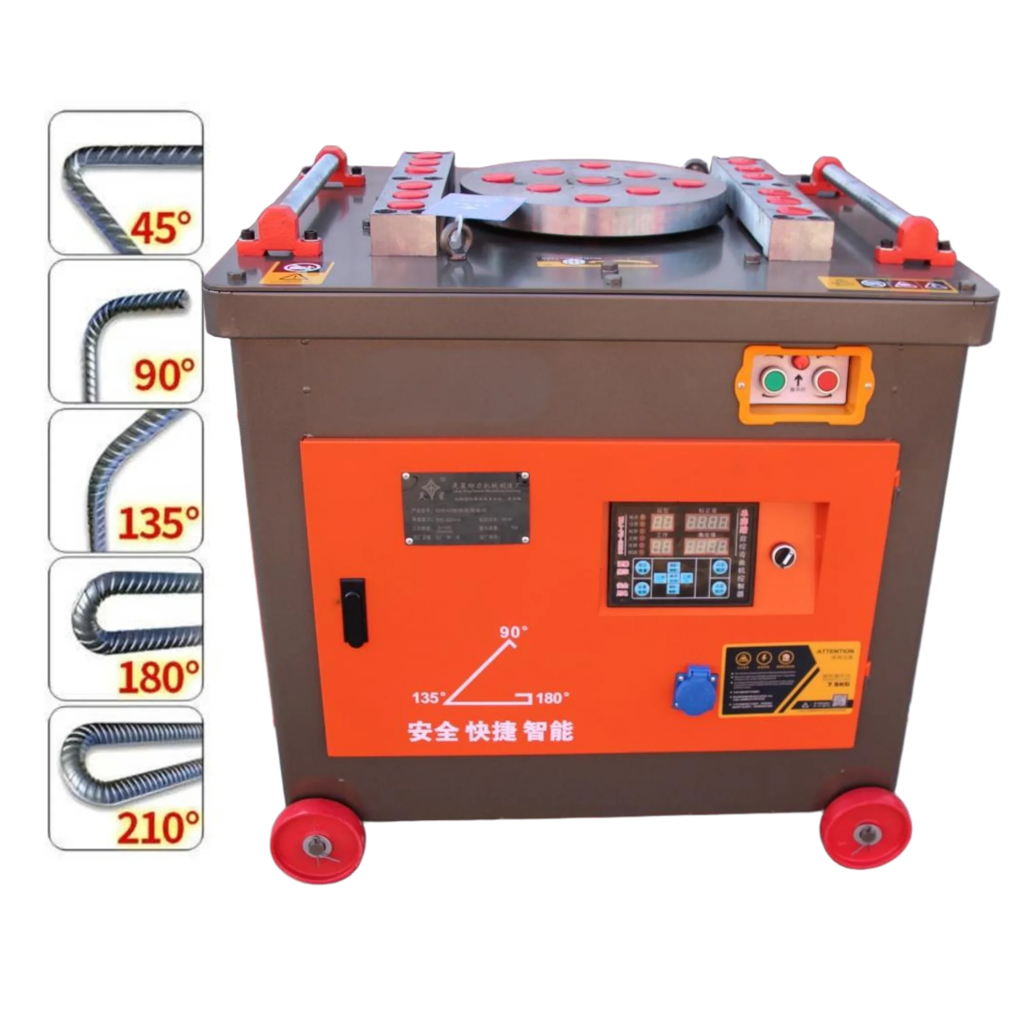Diameter 4-28mm Steel Bending Machine Rebar Bending Machine Portable Reinforcing Metal Steel Bar Bender
