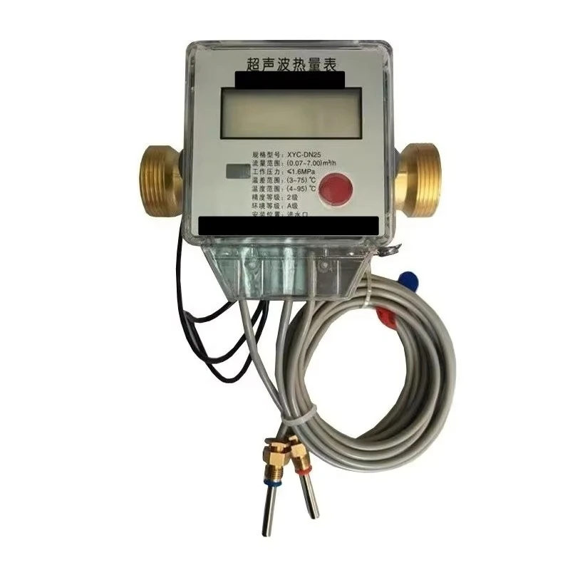 Pipeline Ultrasonic Heat Meter, Heat & Cold Metering Device DN15 DN20 DN25 for Air Conditioning and Heating System