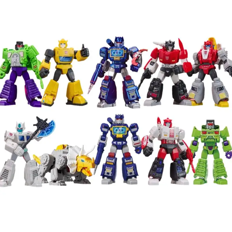Transformers Optimus Prime Bumblebee Ultra Magnus Slag Sideswipe Star Version 3Rd Generation Model Doll Action Figure