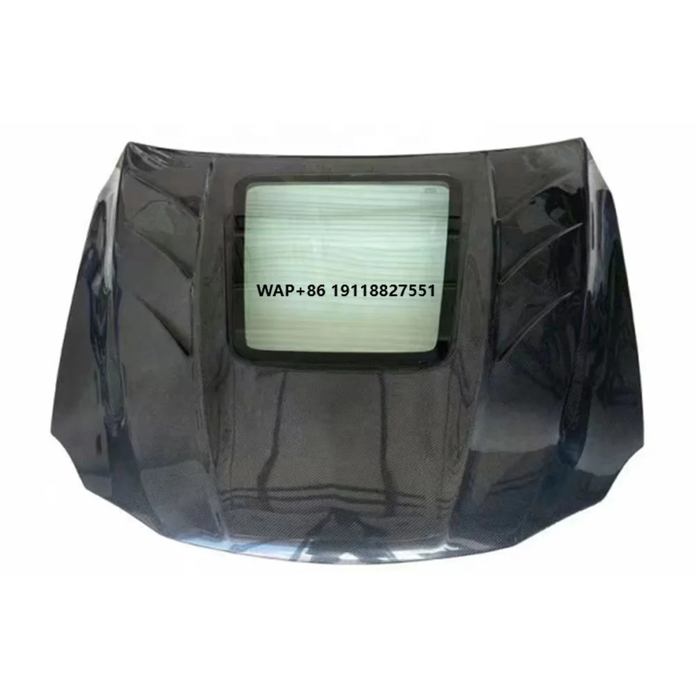 

Carbon Fiber Front Hood Bonnet With Glass Fit for IS250 IS300 IS350 05-12 High Quality Fitment