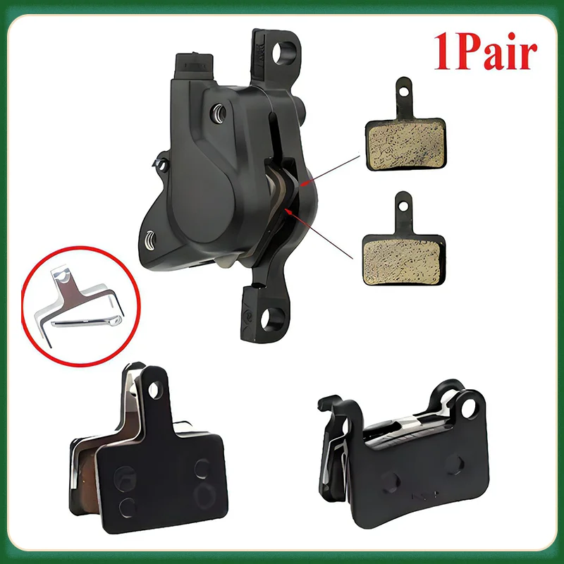 1 пара полимерных велосипедных дисковых тормозных колодок для Shimano B01S MT200 M400 MT500 M315 M525 M475 M495 M515 M975 M355 M375 MTB велосипедная часть
