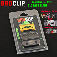 BRDCLIP 808E Scalelike DLC FADE Original Blade Hair Clipper Replaceable Cutter Head for 2020C Madeshow M10 M5 All Steel Blade