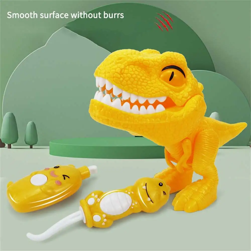 10pcs/sets Children Early Education Toys Doctors Role Play Learning Dentist Play Role Play Dinosaur Brushing Tooth Teaching Aids