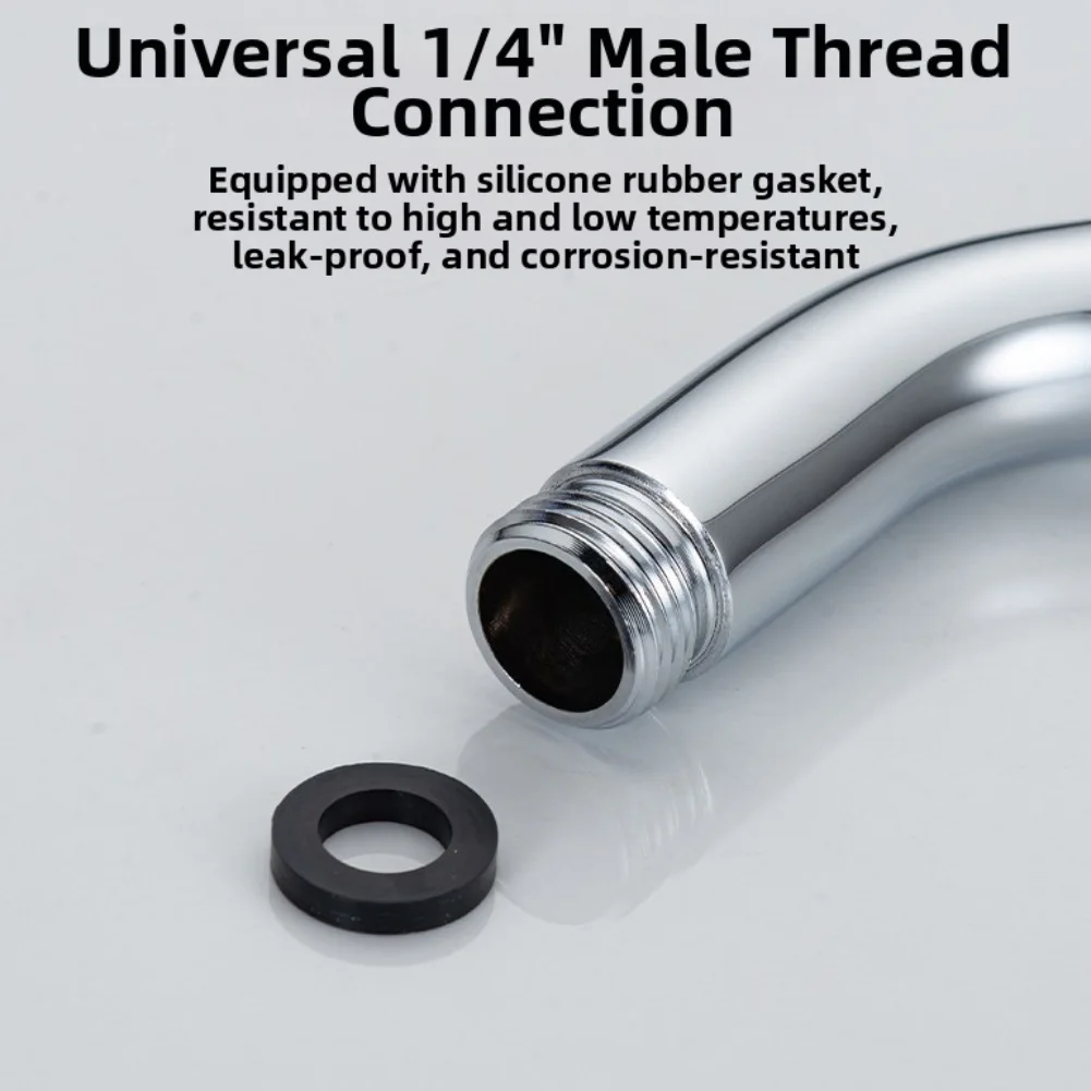 Extension Hose for Shower Heads with G12 Thread Stainless Steel Material Provides Excellent Resistance to and Rust