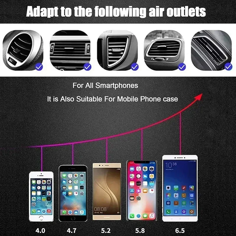 VIKEFON Car Wireless Charger Car Phone Holder for iPhone 17-12 Max 11 Pro X MAX 8 7 Plus Intelligent Infrared Phone Holder