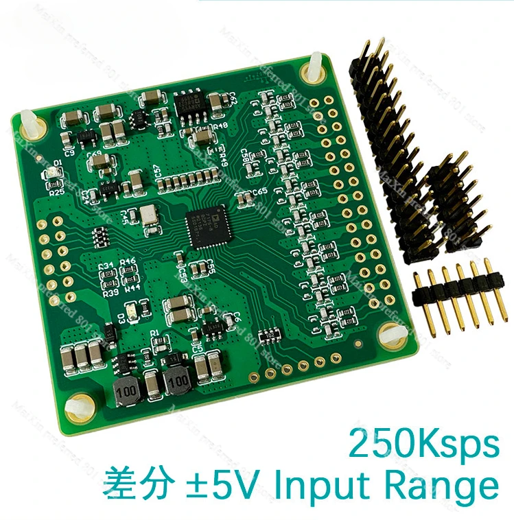 AD7175-8 24Bit 250Ksps 8-Channel Differential/16-Channel Single-Ended ADC Module ± 2.5V