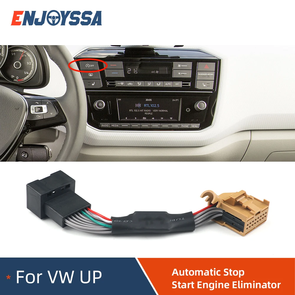For Volkswagen UP Automatic Stop Start Engine System Off Control Start Stop Canceller Cable