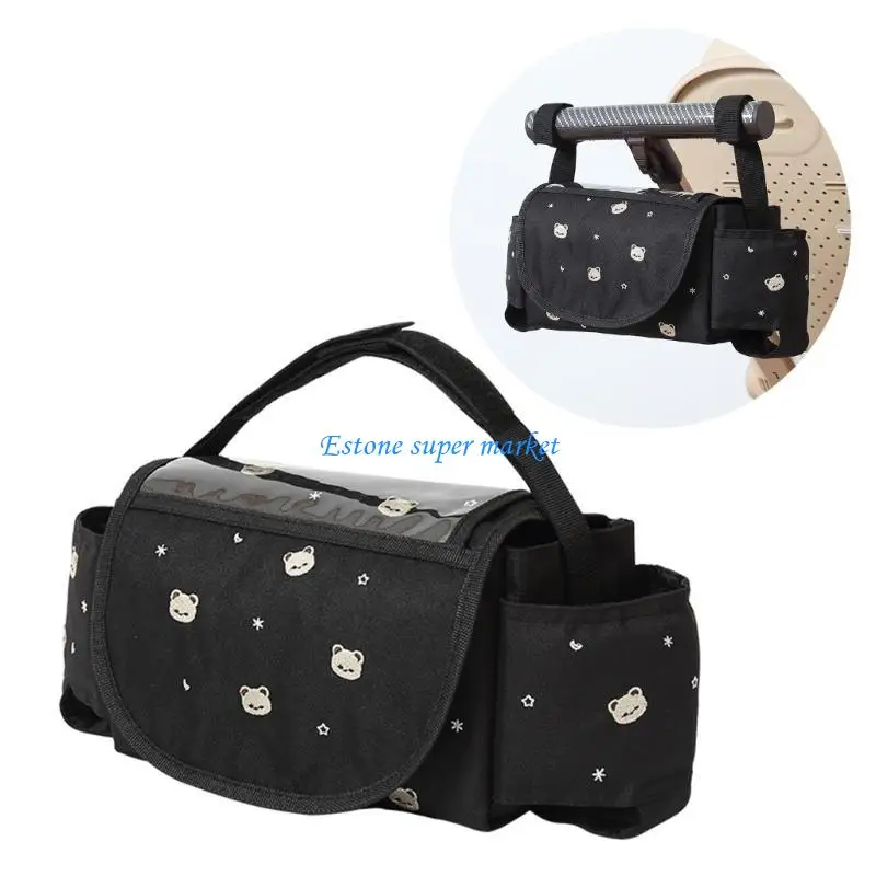090B Functional Stroller Bag Baby Pram Storage Portable Travel Carrying Case Organiser Nappy Diaper Storage Solution