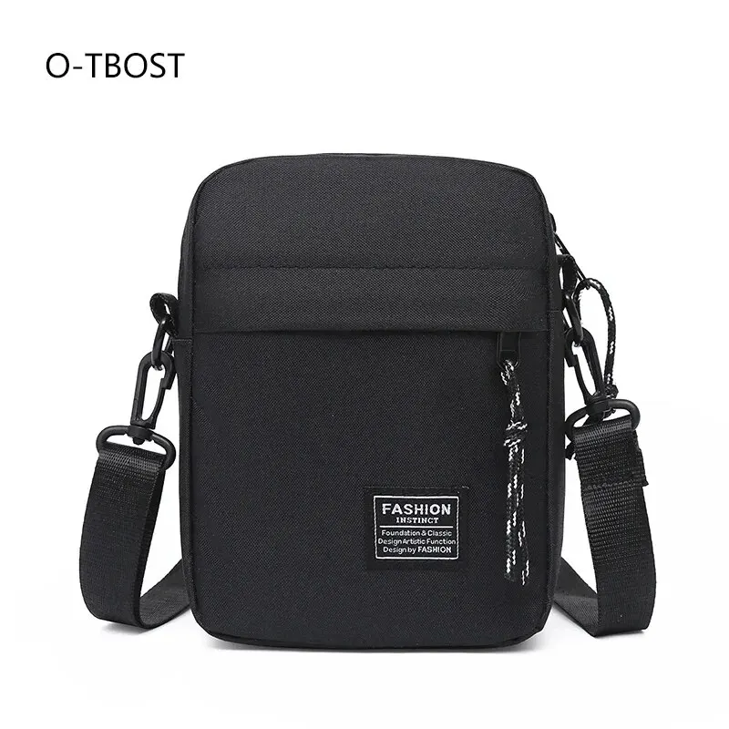 Men\'s Satchel Fashion Oxford Cloth Shoulder Bag Men\'s Casual Diagonal Crossover Fashion Hand Machine Small Square Bag