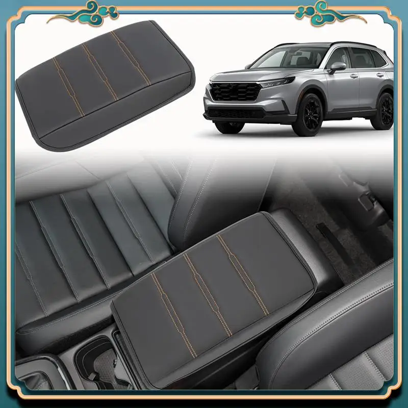 

Latest Center Console Pad Armrest Cover Protector Trim For Honda CR-V CRV 2023-2024 LX EX Sport Interior Spare Parts Accessories