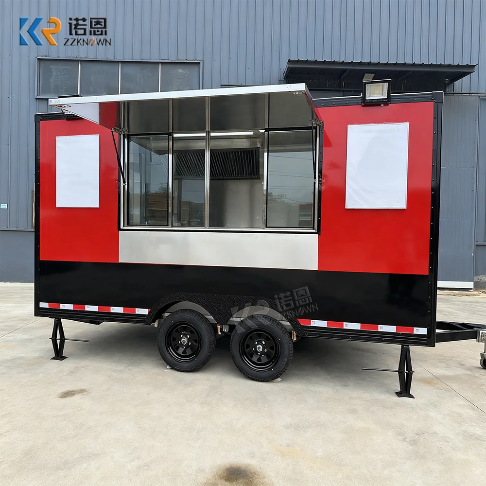 Concession Mobile Food Trailer - огляд і ціна Mobile Coffee Van Equipment
