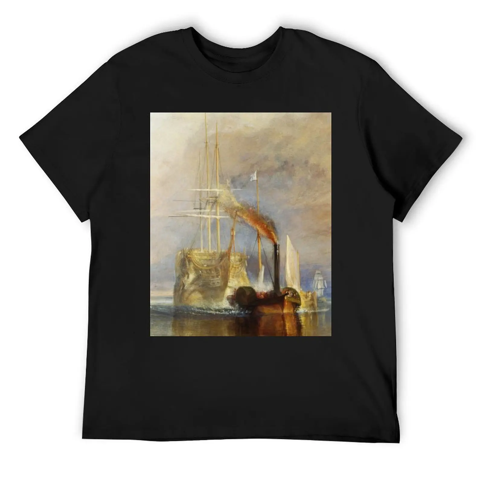 The Fighting Temeraire by JMW Turner T-Shirt korean fashion sweat anime t shirts mens clothing