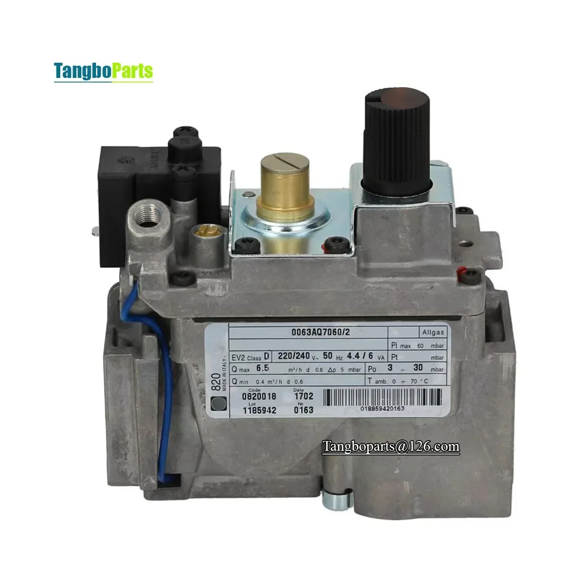 0.820.018 0820018 Gasregelventil für FAGOR FG7-10 Gasfritteuse Ersatz