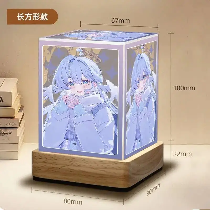 

Acg Honkai:Star Rail Robin New Creative Simple Bedside Night Eye Protection Acrylic Atmosphere Light Send To Friends Birthday Gi