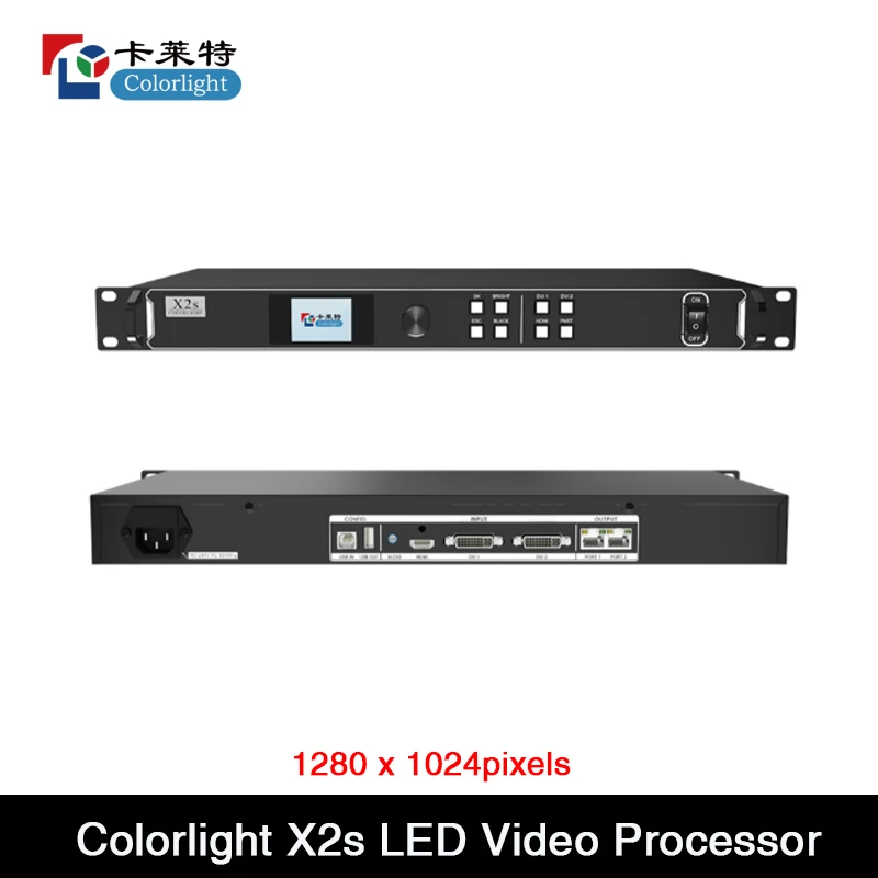 Colorlight X2s LED Video processor  1.3 Million Pixels  1280 x 1024pixels Capacity Support HDMI and DVI