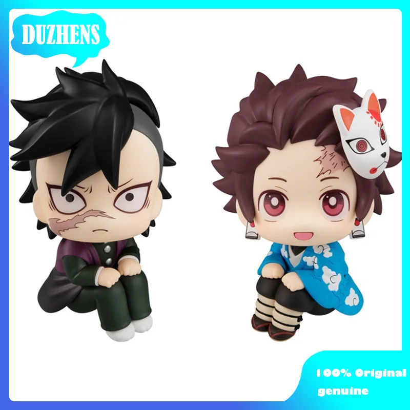 

MH Original:Demon Slayer Kamado Tanjirou Shinazugawa Sanemi 11cm PVC Action Figure Anime Figure Model Toys Collection Doll Gift