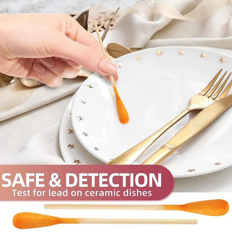 리드 테스트 면봉 키트-리드 페인트 테스트 키트, 가정용 리드 체크 면봉, 30 초 테스트 결과 (60 개)