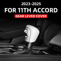 For Honda Accord 2023 2024 2025 11th Gen ABS Interior Central Control Knob Gear Protection Cover Accessories
