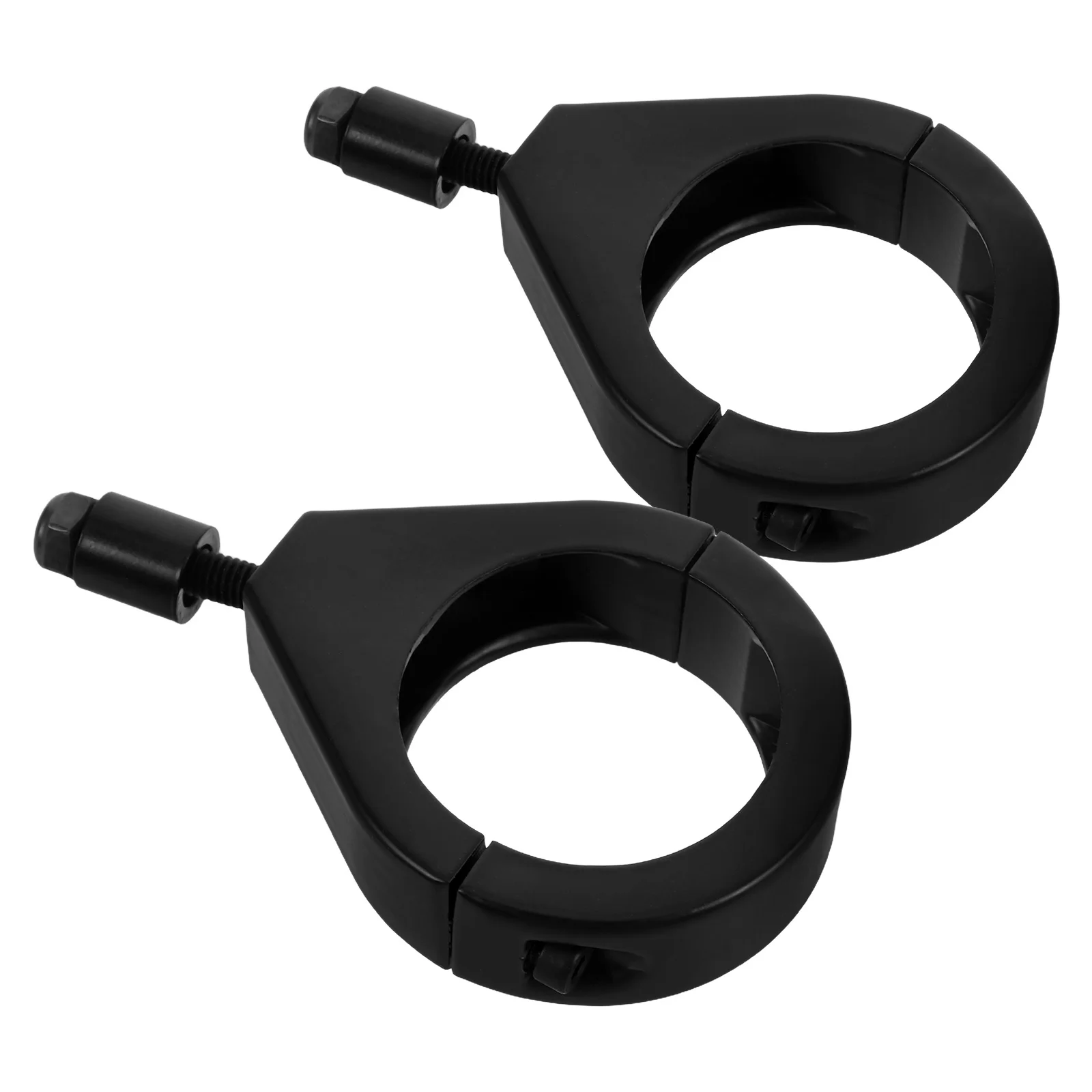 

2Pcs Motorcycle Turn Signal Mount Bracket Aluminum Alloy Clamp Front Fork Light Indicator Holder 41mm Heavy Duty Signal Light