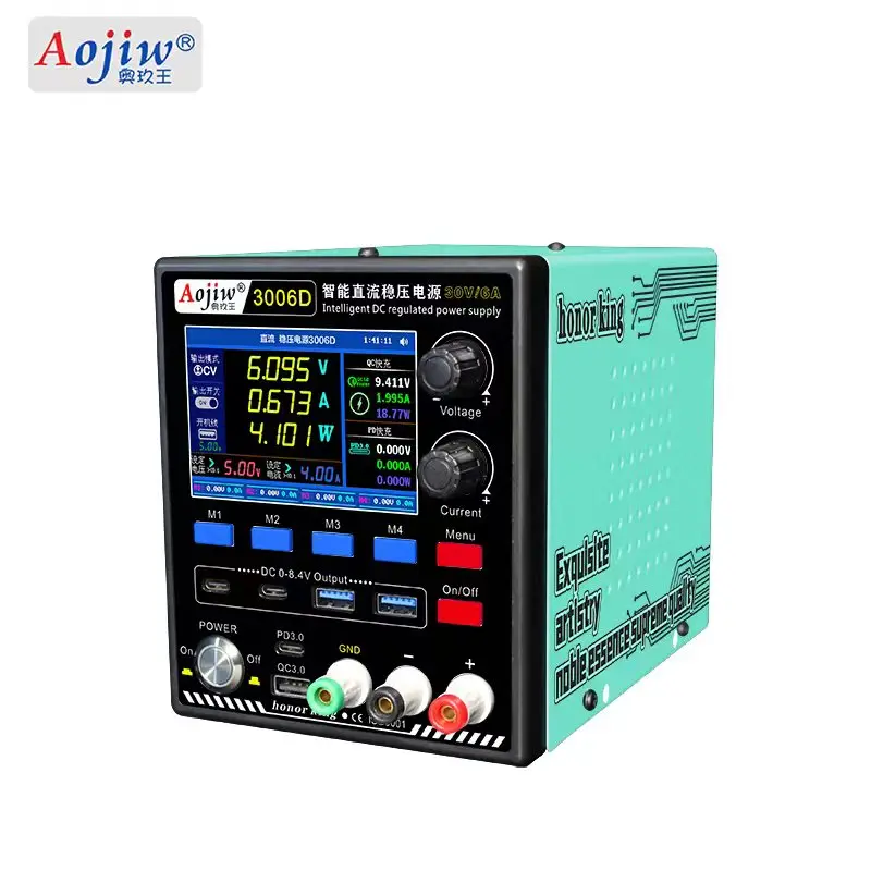 

Инструменты для ремонта телефонов, оборудование для тестирования обслуживания мобильных телефонов 30V6A Aojiw 3006D, регулируемый программируемый