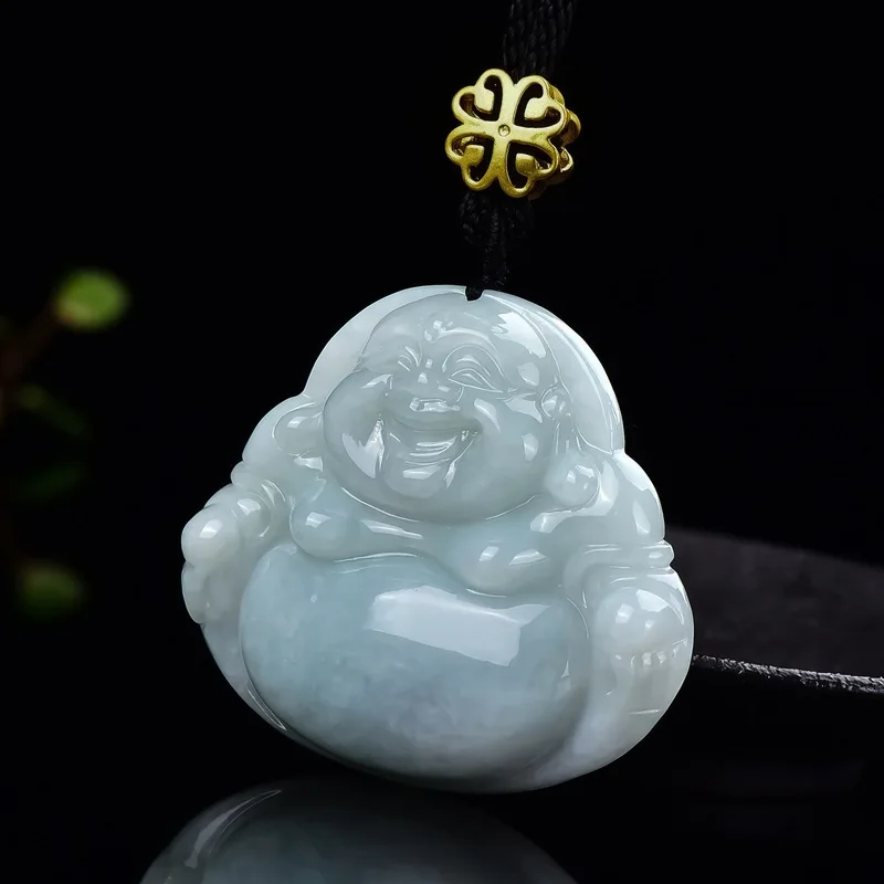 High-quality Buddha pendant, exquisite ornament, gift, direct source of jadeite