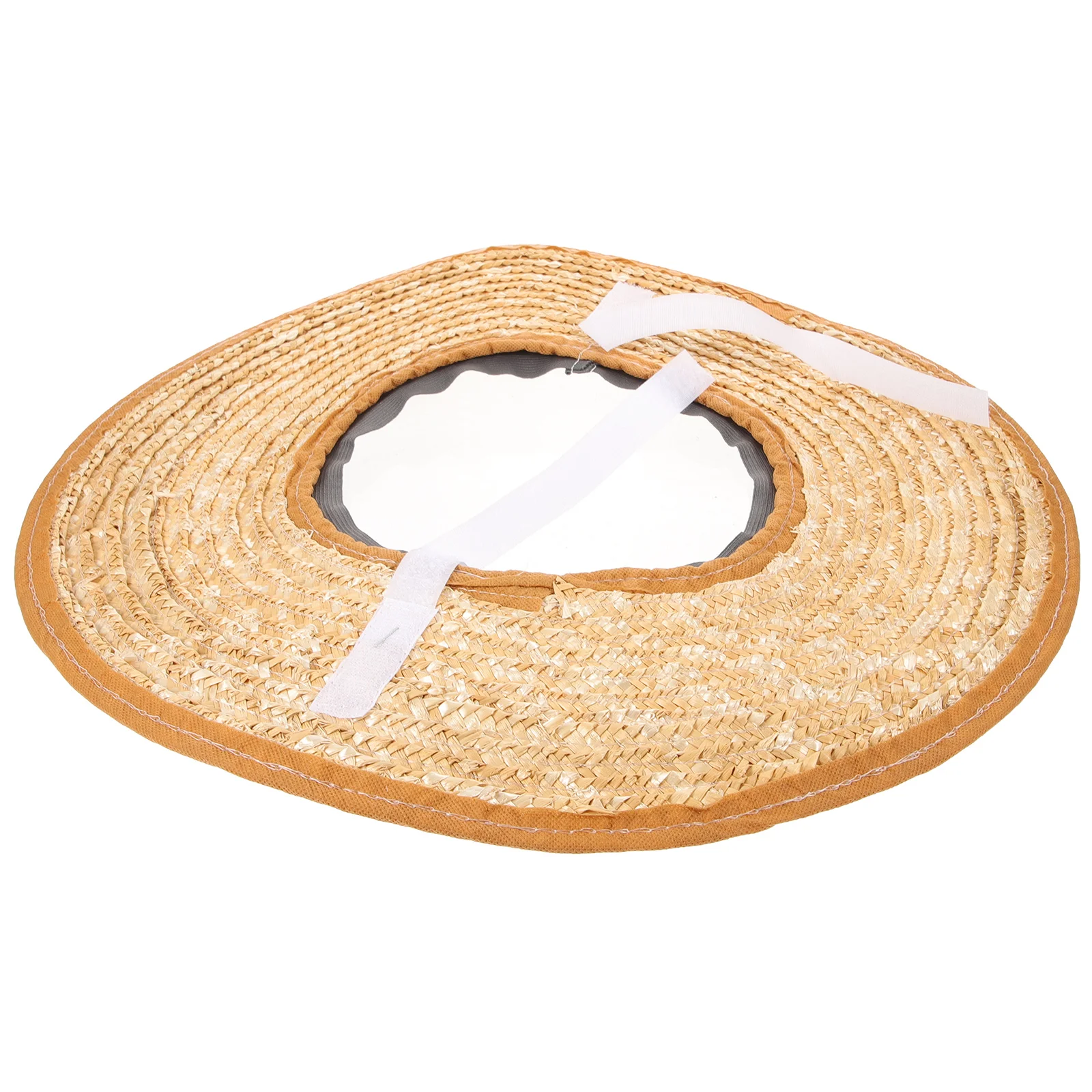 Chapeaux de paille de sécurité solaire pour Construction, diamètre 45cm, accessoires d'ombrage, visière à bord complet pour travailleurs, refroidissement