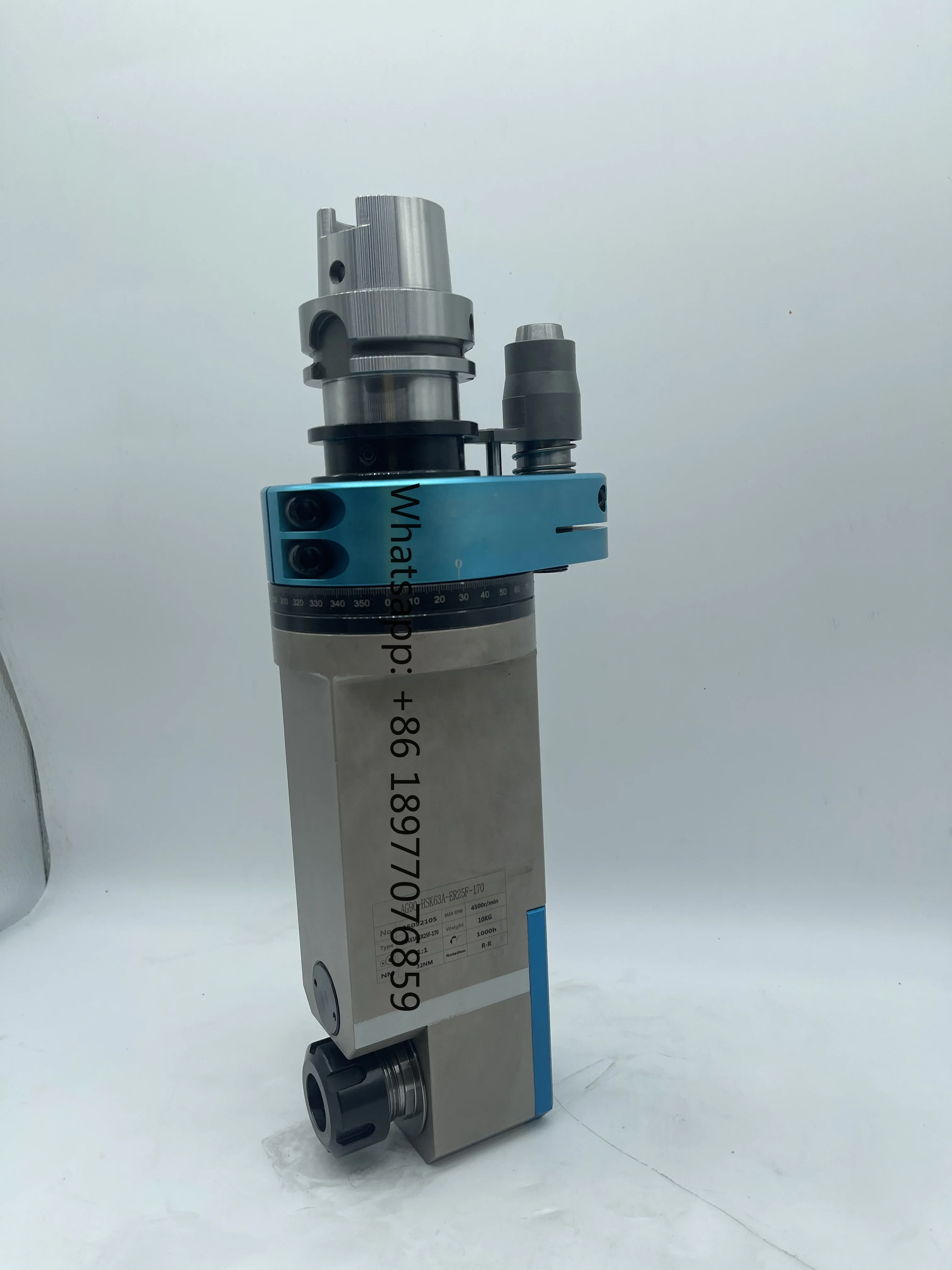 Hot SaleHSK63A HSK100A ER25 Angle Head Horizontal Milling Head Side Milling Head For Milling Machine