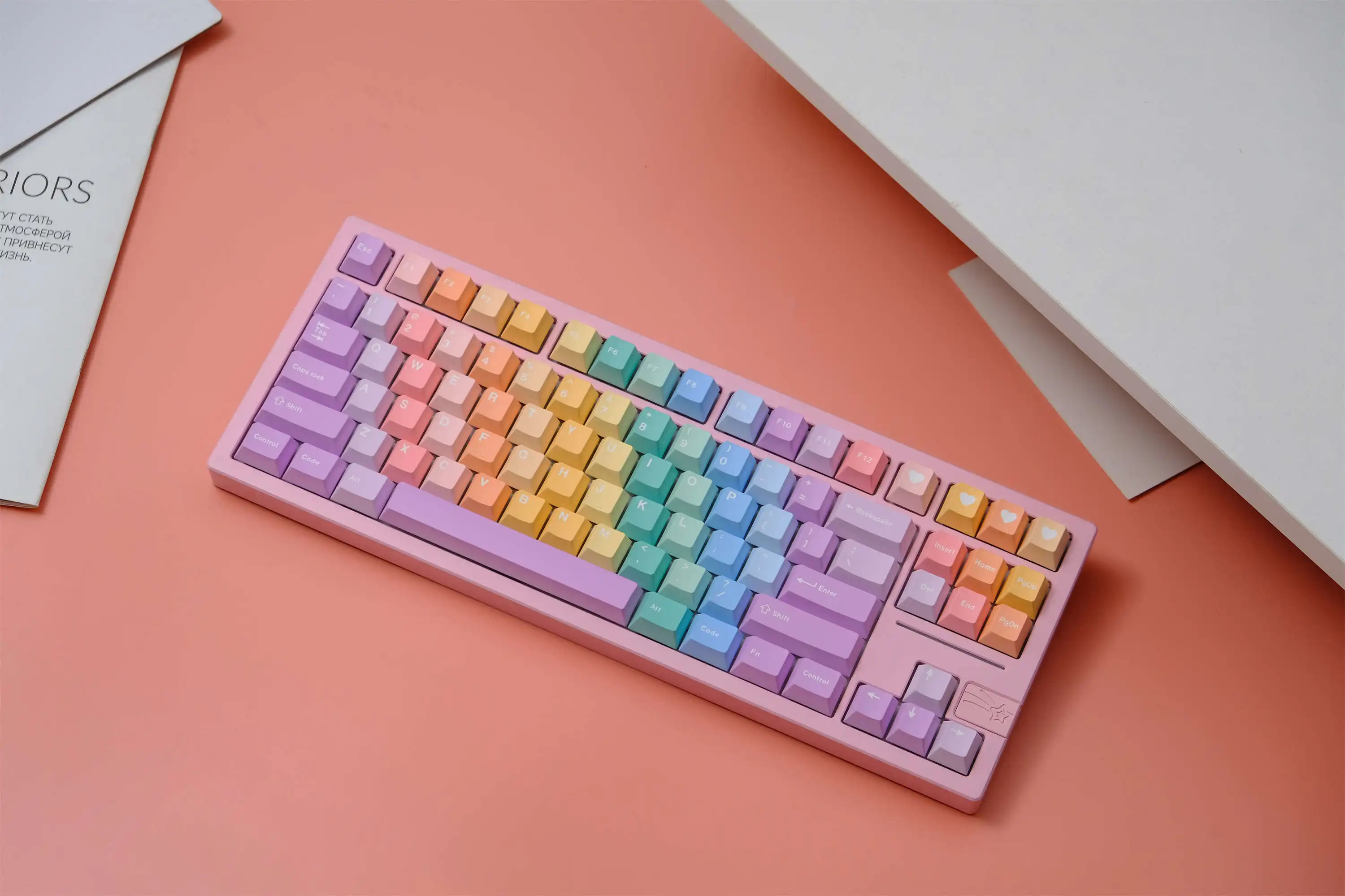 Gummies Keycap 151/126 Keys PBT Keycaps Cherry/MOA Profile DYE-SUB Personalized For Mechanical Keyboard