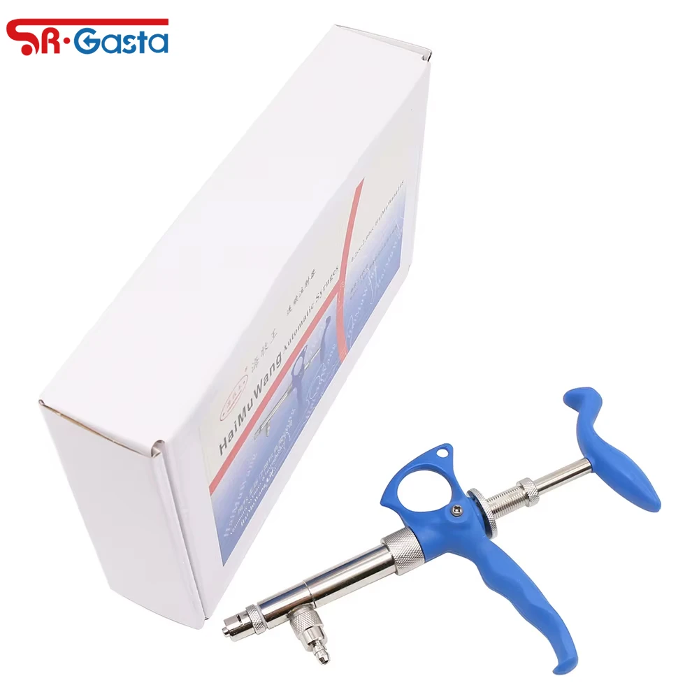 

Pox Vaccine Thorn Immunization Special Syring Adjustable Continuous Syringe Chicken, Duck, Goose and Livestock Breeding Supplies