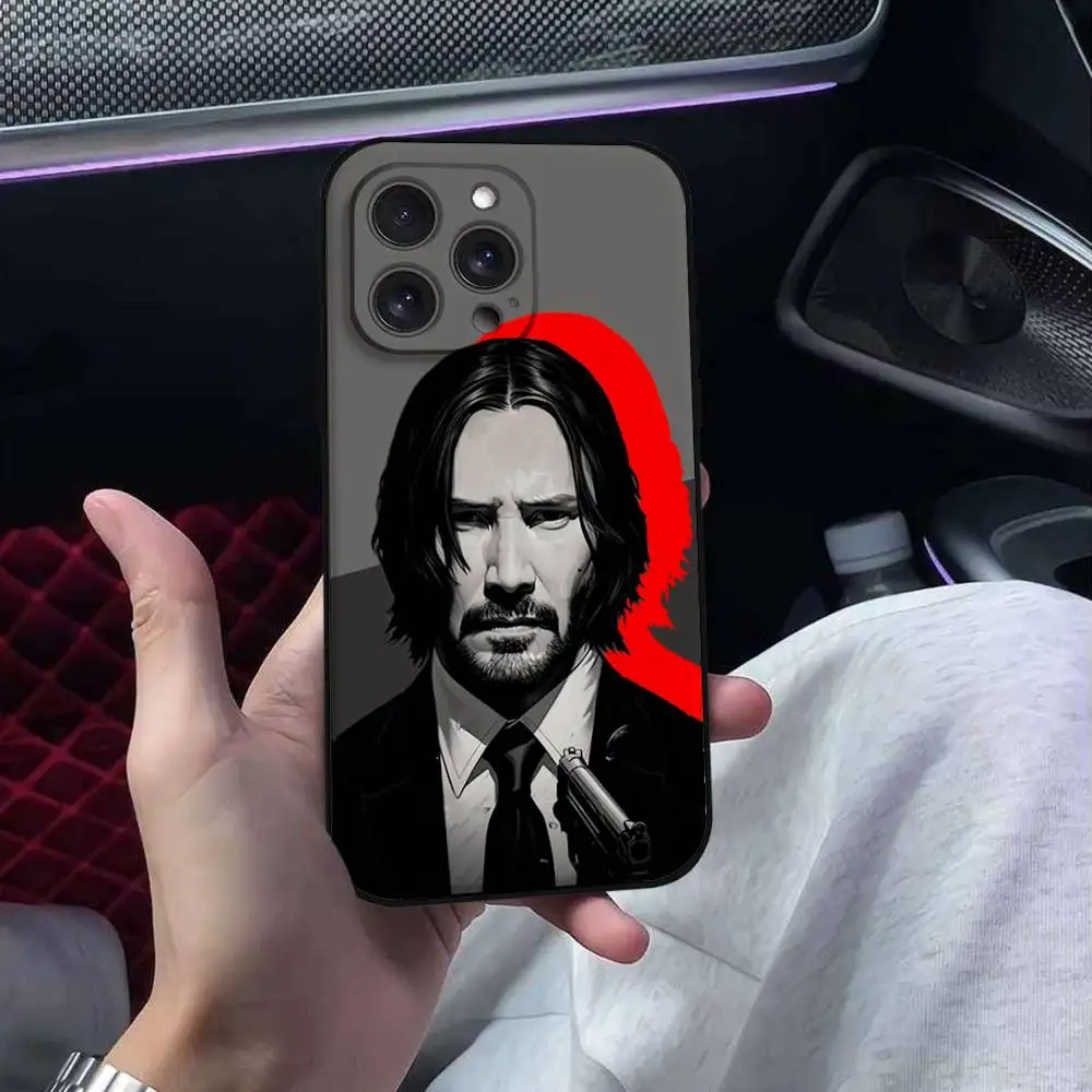 حافظة لهاتف آيفون 17 16 12 Mini 6s XS X 7 8 SE 15 Pro Max 16 Pro 11 Pro Max XR 14 13 Pro أسود