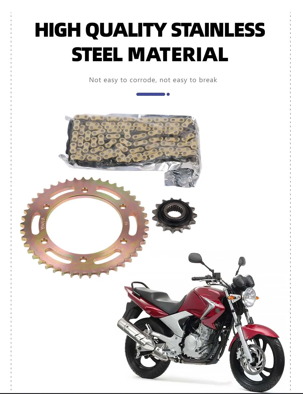 For Yamaha YBR250 YS250 YBR 250 YS 250 Motorcycle Spare Parts