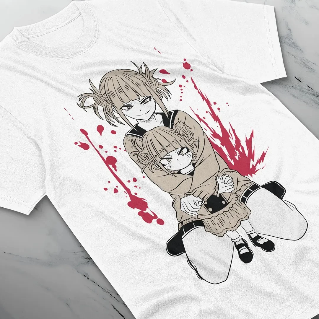 Mädchen sind süße grafische T-Shirts Anime Vintage Damen Kleidung Vintage Kleidung ästhetische Kleidung grafische T-Shirts Mode Harajuku