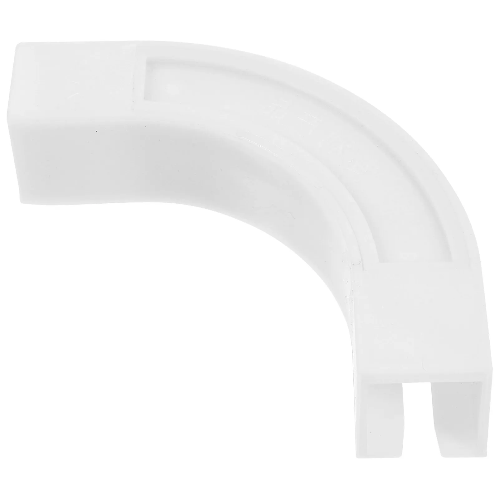 Plastic Curtain Track Connector Corner for Ceiling Rail Joint Room Divider Curtain Rail Connectors Replacement