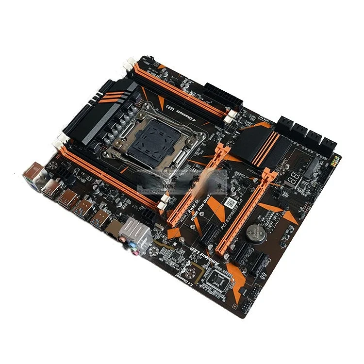 

X99 Computer Motherboard DDR3 Four-Channel Memory LGA2011-3 Pin E5 CPU Support E5 2678 2673 V3