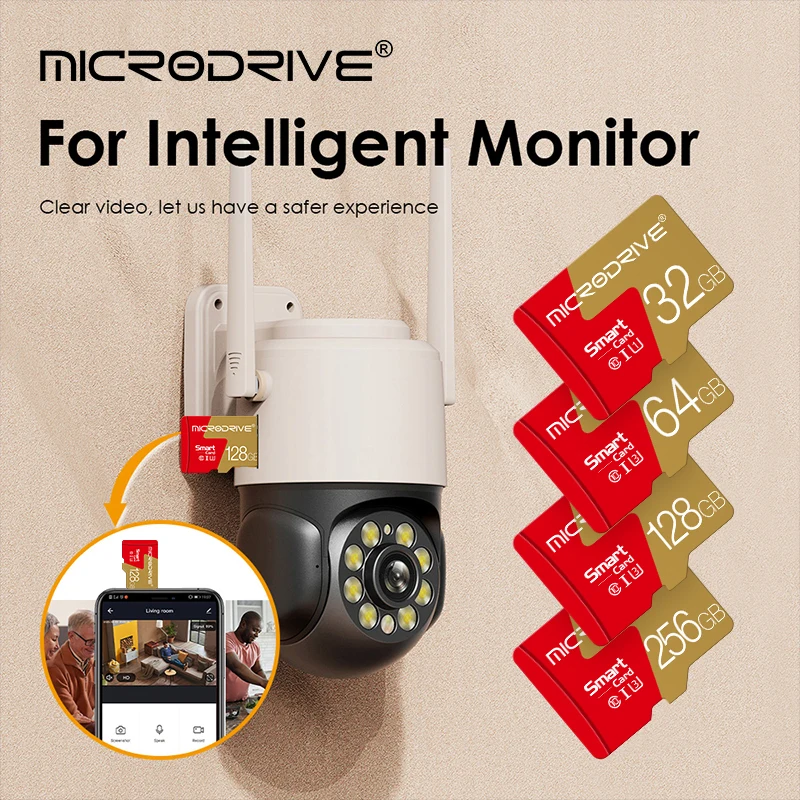 Mini SD Card Class 10 TF Flash Card 32GB-256G Memory Card For Mobile Phone PC Speaker HD For xiaomi/honor/Phone/Computer