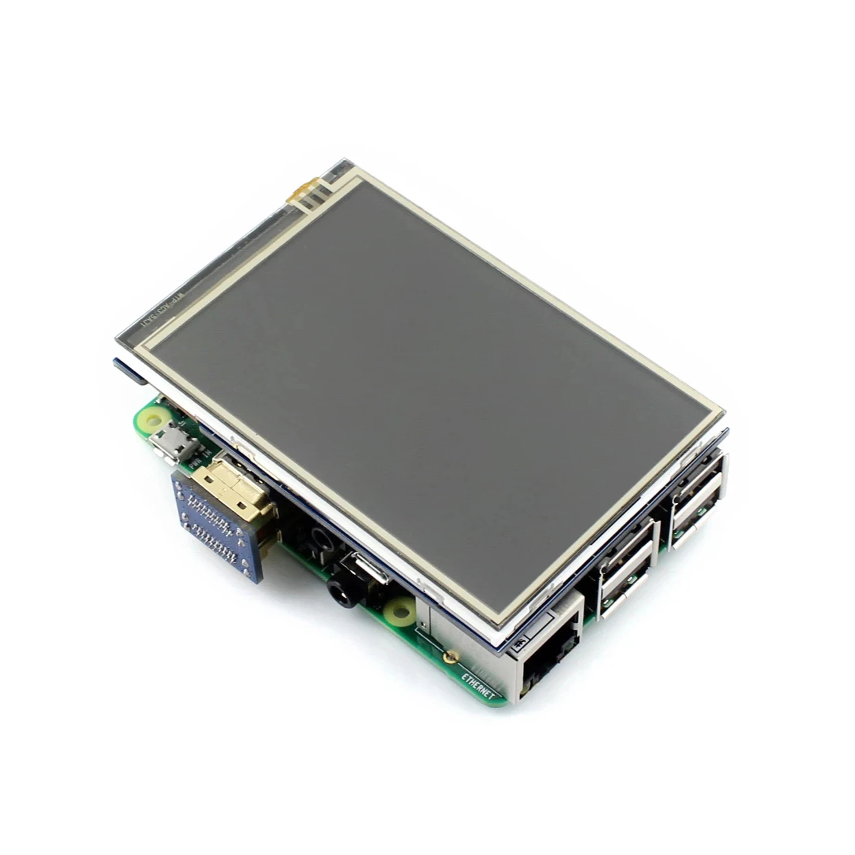 3.5inch HDM LCD Resistive Touch Screen Waveshare  480x320 High Resolution Interface IPS Screen Designed for Raspberry Pi