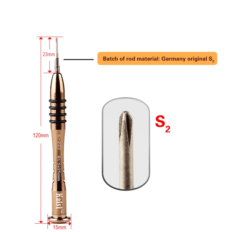 Precision 1.2mm Pentalobe T5 T6 Torx Screwdriver for Mobile Phone Macbook with Retina Display Laptop Screwdriver Repair Tool Set