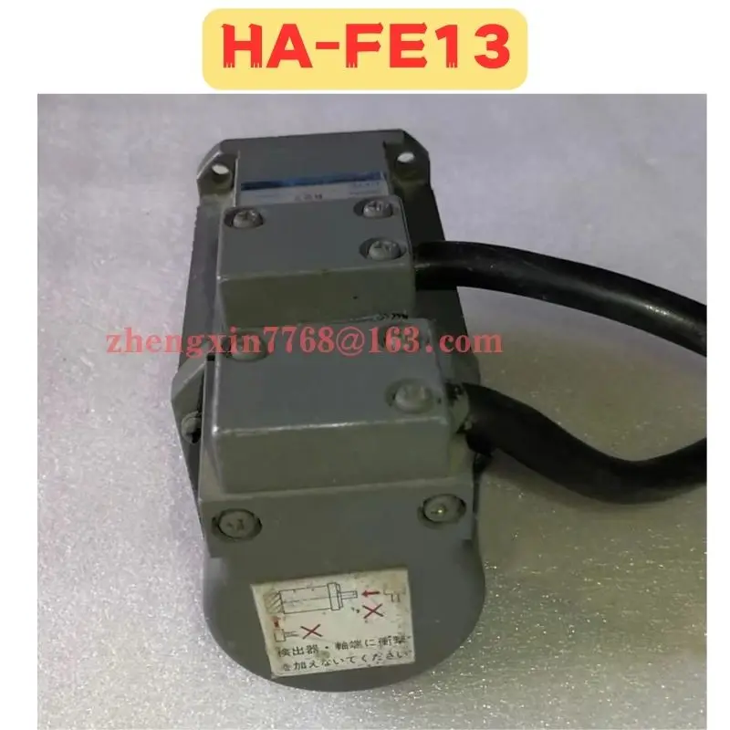 Latest Quotation Used Servo Motor HA-FE13 HA FE13 Normal Function Tested OK