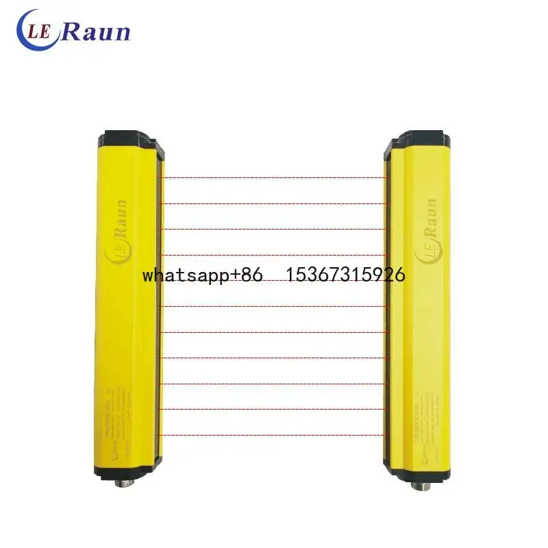 Leraun Certificated Type 4 Safety Light Curtain Industrial PLe Safety Level Light Curtain Sensor